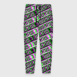 Мужские брюки Juventus glitch pattern