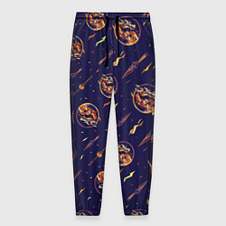 Брюки на резинке мужские Mortal Kombat logo pattern, цвет: 3D-принт