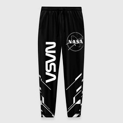 Брюки на резинке мужские Nasa геометрия, цвет: 3D-принт