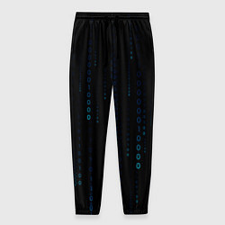 Мужские брюки Color black blue