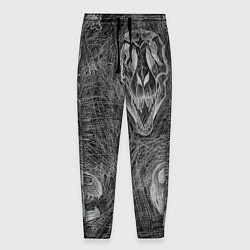 Мужские брюки Черепа динозавров - эскиз