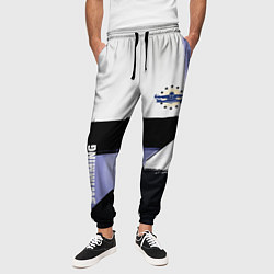 Брюки на резинке мужские Плавание спортивное, цвет: 3D-принт — фото 2