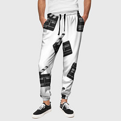 Брюки на резинке мужские Съёмочная хлопушка, цвет: 3D-принт — фото 2