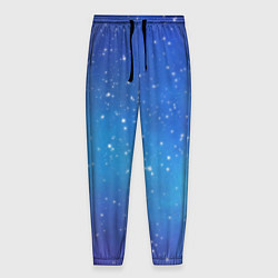 Брюки на резинке мужские Ночное сияние, цвет: 3D-принт
