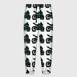 Мужские брюки Motorbike dark green