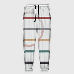Мужские брюки Stripes and circle