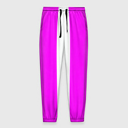 Мужские брюки Color white pink line