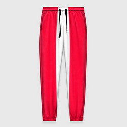 Мужские брюки Color red white line