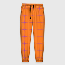 Мужские брюки Color orange stripe