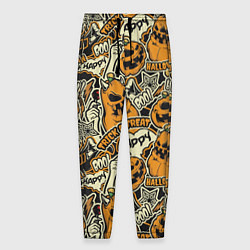 Мужские брюки Хэллоуин тыквы