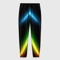 Мужские брюки Neon multicolored lines