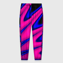 Брюки на резинке мужские Multicolored color neon, цвет: 3D-принт