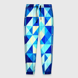 Мужские брюки Синяя геометрия