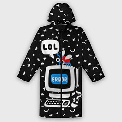 Дождевик мужской Fatal Error, цвет: 3D-принт