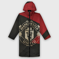 Дождевик мужской FC Man United: Old Style, цвет: 3D-принт