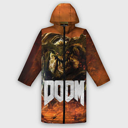 Дождевик мужской DOOM 4: Hell Cyberdemon, цвет: 3D-принт