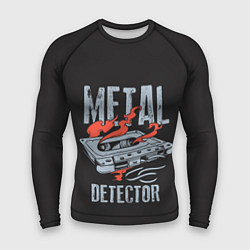 Рашгард мужской Metal Detector, цвет: 3D-принт