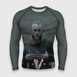 Рашгард мужской Vikings: Ragnarr Lodbrok, цвет: 3D-принт