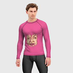 Рашгард мужской Pink, цвет: 3D-принт — фото 2