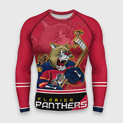 Рашгард мужской Florida Panthers, цвет: 3D-принт