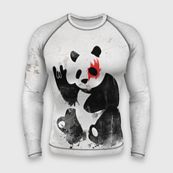Рашгард мужской Рок-панда, цвет: 3D-принт