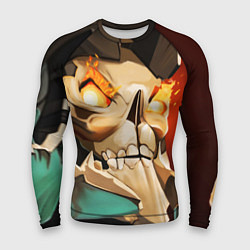 Рашгард мужской Skeleton King, цвет: 3D-принт