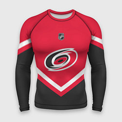 Рашгард мужской NHL: Carolina Hurricanes, цвет: 3D-принт