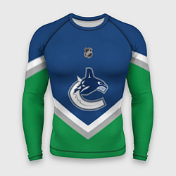 Рашгард мужской NHL: Vancouver Canucks, цвет: 3D-принт
