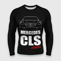 Рашгард мужской Mercedes CLS Class, цвет: 3D-принт