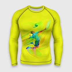 Рашгард мужской Волейбол, цвет: 3D-принт