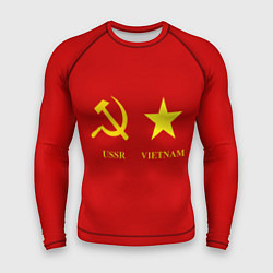 Рашгард мужской СССР и Вьетнам, цвет: 3D-принт