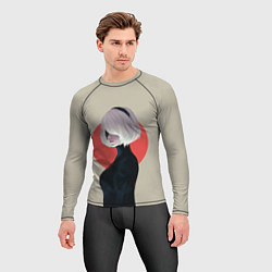 Рашгард мужской Nier Automata, цвет: 3D-принт — фото 2