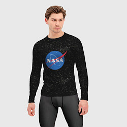 Рашгард мужской NASA: Endless Space, цвет: 3D-принт — фото 2