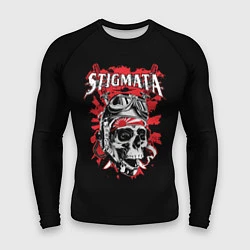 Мужской рашгард Stigmata Skull