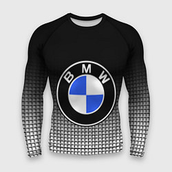 Рашгард мужской BMW 2018 Black and White IV, цвет: 3D-принт