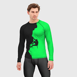 Рашгард мужской Крепкий скалолаз, цвет: 3D-принт — фото 2