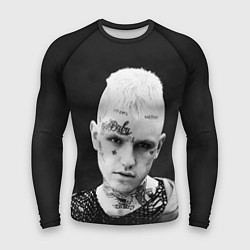 Рашгард мужской Lil Peep: Black Edition, цвет: 3D-принт