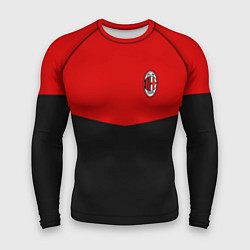 Рашгард мужской АC Milan: R&B Sport, цвет: 3D-принт