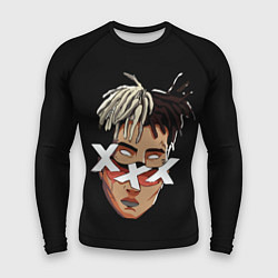 Рашгард мужской XXXTentacion Head, цвет: 3D-принт