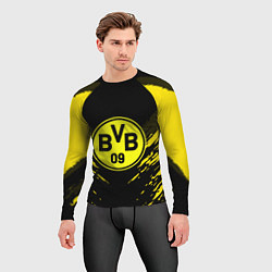 Рашгард мужской Borussia FC: Sport Fashion, цвет: 3D-принт — фото 2