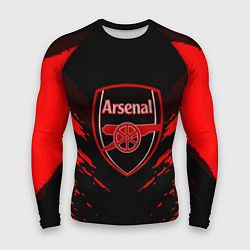 Рашгард мужской Arsenal FC: Sport Fashion, цвет: 3D-принт