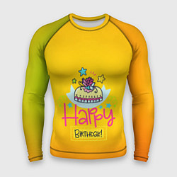 Мужской рашгард Happy Birthday