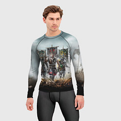 Рашгард мужской For Honor, цвет: 3D-принт — фото 2
