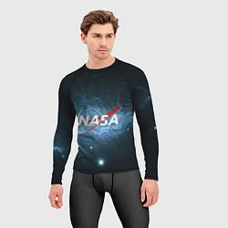 Рашгард мужской NASA: Space Light, цвет: 3D-принт — фото 2
