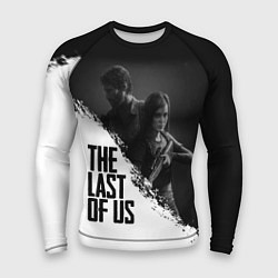 Рашгард мужской The Last of Us: White & Black, цвет: 3D-принт