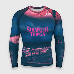 Рашгард мужской Stranger Things: Pink Heaven, цвет: 3D-принт