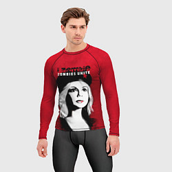 Рашгард мужской Zombies Unite - Оливия Мур, цвет: 3D-принт — фото 2