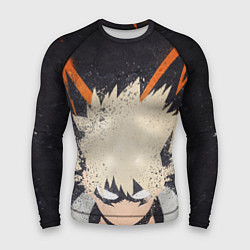 Рашгард мужской KATSUKI BAKUGOU рыжее из головы, цвет: 3D-принт
