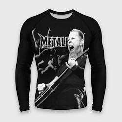 Рашгард мужской Metallica, цвет: 3D-принт