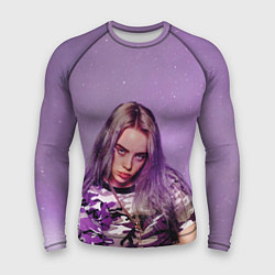 Рашгард мужской Billie Eilish: Violet Fashion, цвет: 3D-принт